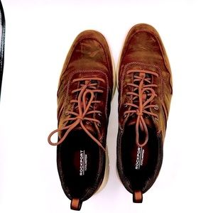 Rockport Total Motion Brown Tie Loafers - Men’s size 11.5 -